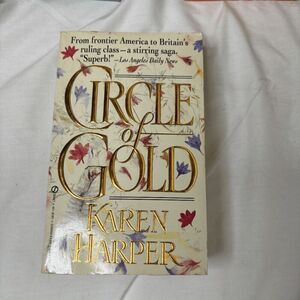 Circle of Gold by Karen Harper (1993, Paperback, First Signet Edition) Very Good